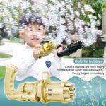Bubble Plastic Machine Gun Toy