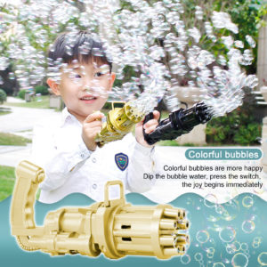 Bubble Plastic Machine Gun Toy
